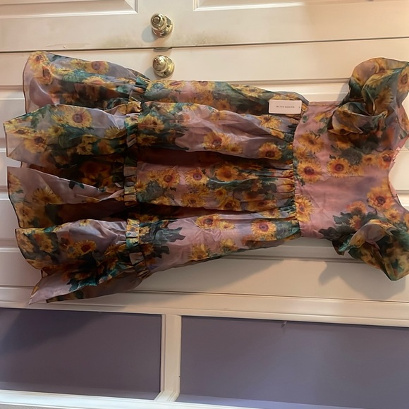 Selkie Monet Sunflower Dreamgirl Dress - Picture 2 of 13